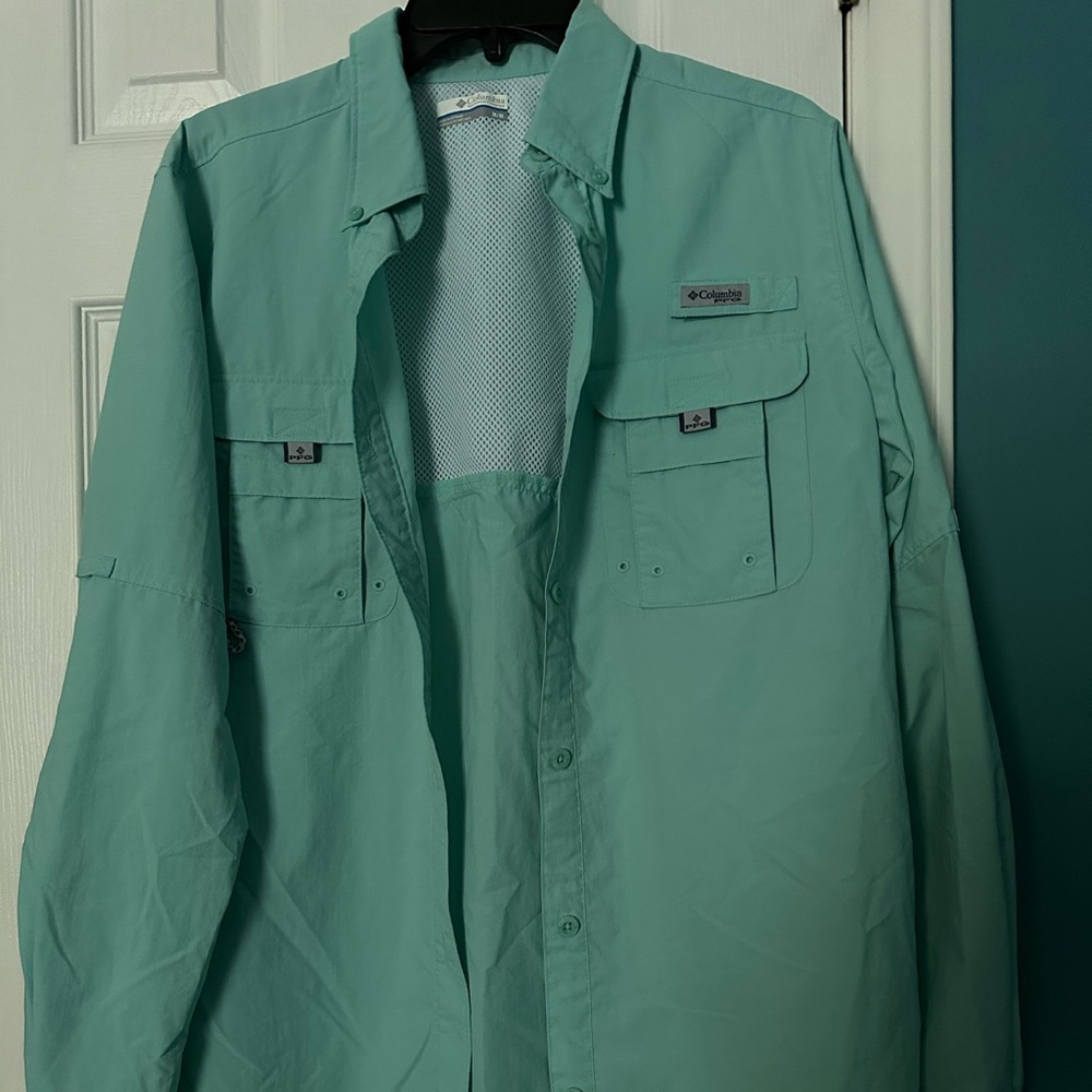 Columbia Green Lightweight Shirt